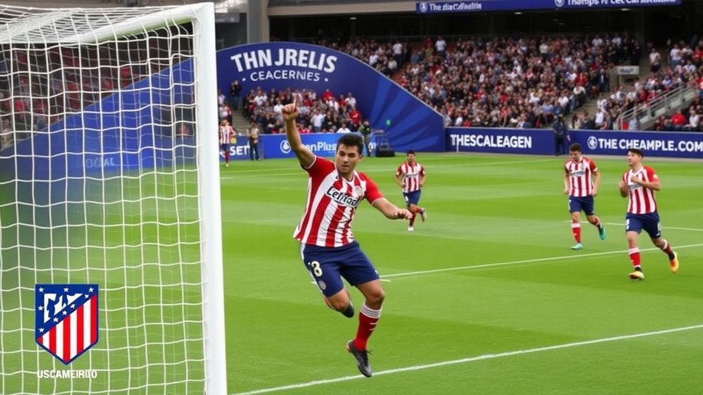 卡多索惊天世界波！马竞7-4横扫布鲁日晋级欧冠16强