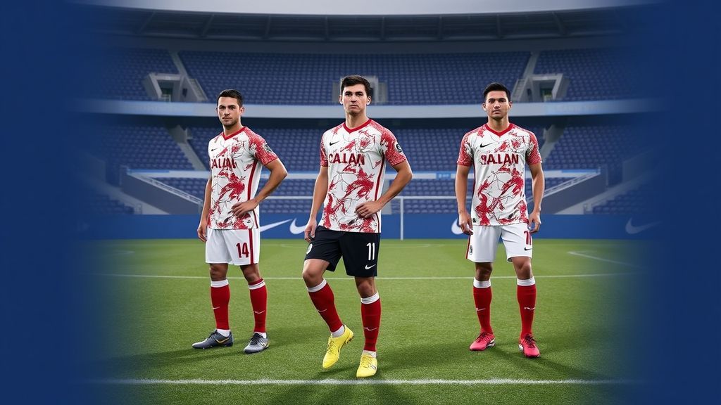 加拿大全新战袍揭秘：枫叶图腾暗藏玄机，冰裂纹理致敬冰雪王国